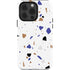 White Terrazzo iPhone 15 Pro Impact Case
